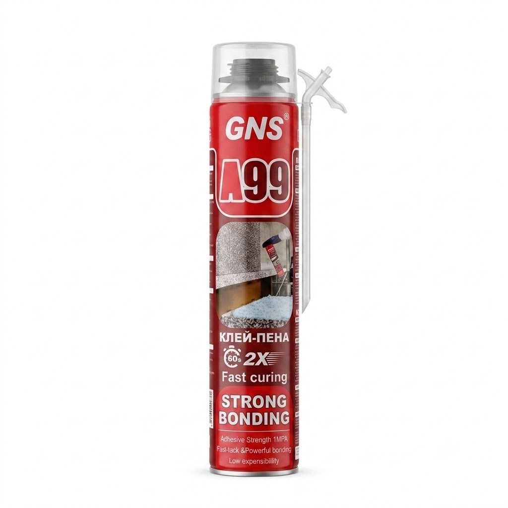 КЛЕЙ-ПЕНА МОНТАЖНАЯ GNS A99 Д/ТЕПЛОИЗОЛЯЦИИ 750МЛ
